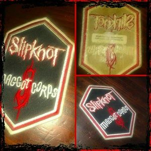 Iron on vintage slipknot patch Iowa era 1999